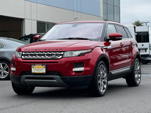 2012 Land Rover Range Rover Evoque for sale at Loudoun Used Cars - LOUDOUN MOTOR CARS in Chantilly VA