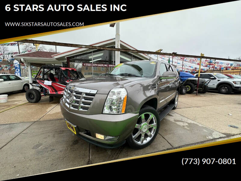 2011 Cadillac Escalade for sale at 6 STARS AUTO SALES INC in Chicago IL