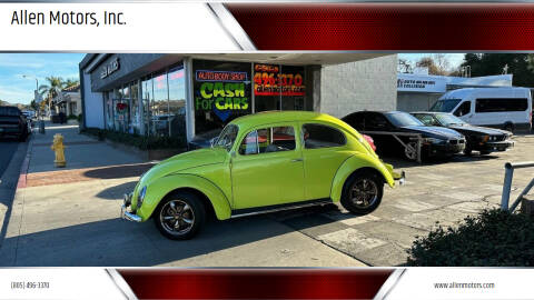 1955 Volkswagen Euro Beetle for sale at Allen Motors, Inc. in Thousand Oaks CA