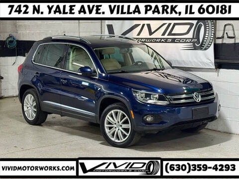 2015 Volkswagen Tiguan for sale at VIVID MOTORWORKS, CORP. in Villa Park IL