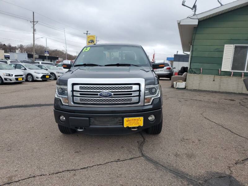 2013 Ford F-150 for sale at Brothers Used Cars Inc in Sioux City IA