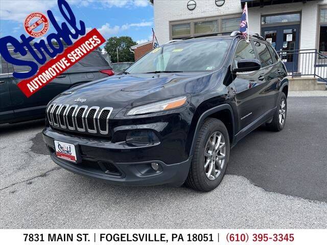 2018 Jeep Cherokee for sale at Strohl Automotive Services in Fogelsville PA