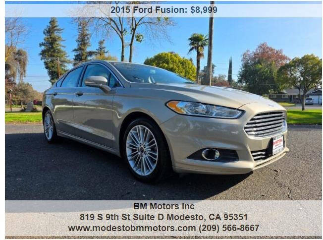 2015 Ford Fusion SE
