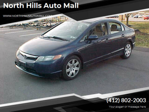 2007 Honda Civic for sale at North Hills Auto Mall in Pittsburgh PA