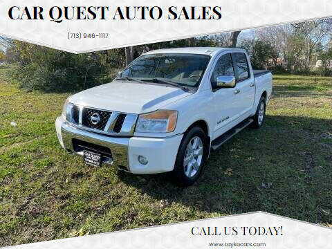 2011 Nissan Titan for sale at CAR QUEST AUTO SALES in Houston TX