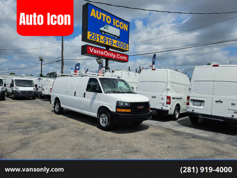 2019 GMC Savana for sale at Auto Icon in Houston TX