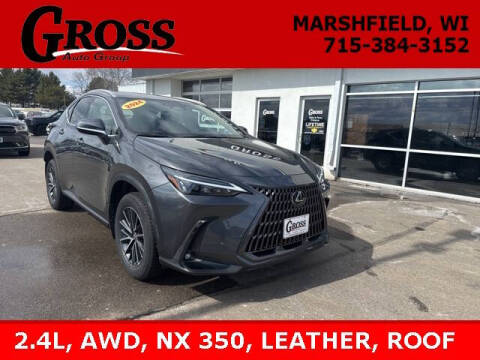 2024 Lexus NX 350 for sale at Gross Motors of Marshfield in Marshfield WI