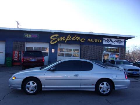2002 Chevrolet Monte Carlo for sale at Empire Auto Sales in Sioux Falls SD