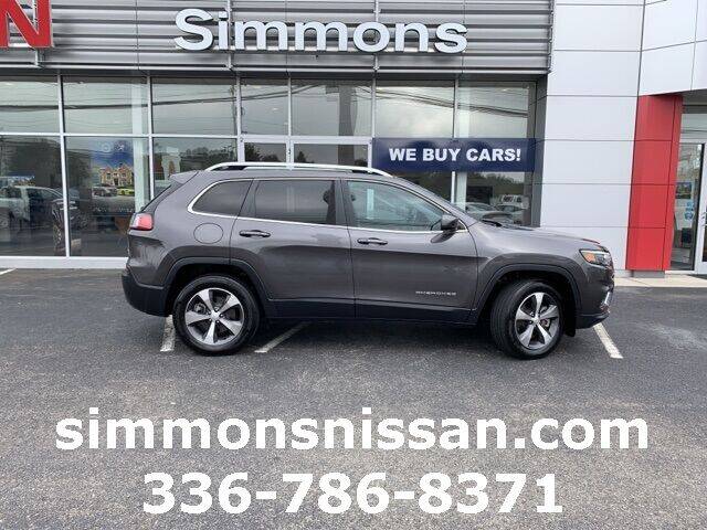 2020 Jeep Cherokee for sale at SIMMONS NISSAN INC in Mount Airy NC