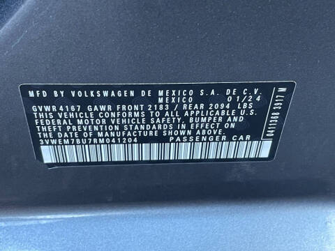 2024 Volkswagen Jetta SE