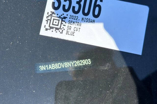 2022 Nissan Sentra SR