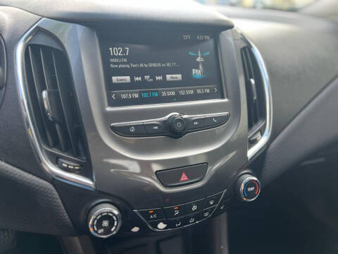 2018 Chevrolet Cruze LT Auto