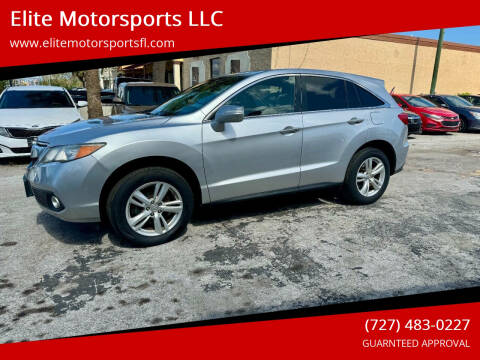 2015 Acura RDX for sale at Elite Motorsports LLC in Saint Petersburg FL