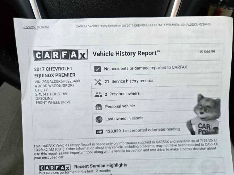 2017 Chevrolet Equinox Premier