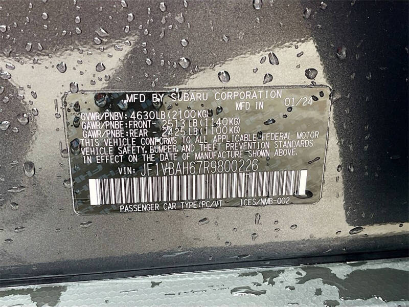 2024 Subaru WRX Premium