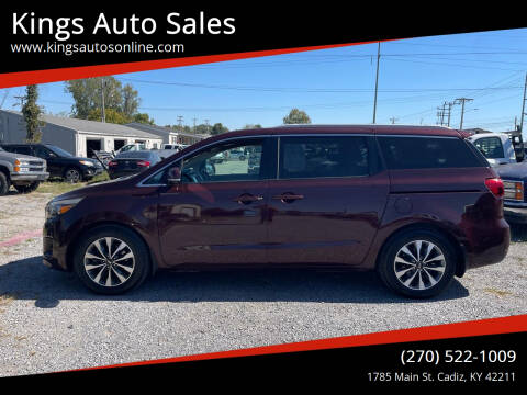 2015 Kia Sedona for sale at Kings Auto Sales in Cadiz KY