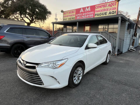 2017 Toyota Camry for sale at Apex Motors in Rosenberg TX