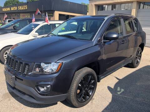 2015 Jeep Compass for sale at Beacon Auto Sales Inc in Worcester MA