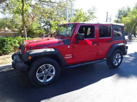 2012 Jeep Wrangler Unlimited for sale at DONNY MILLS AUTO SALES in Largo FL