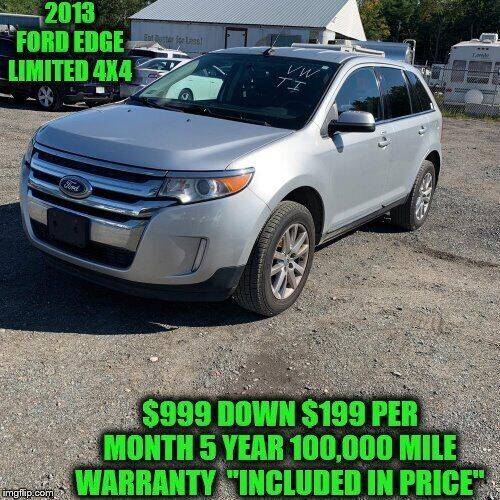 2013 Ford Edge for sale at D&D Auto Sales, LLC in Rowley MA