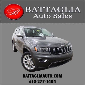 2017 Jeep Grand Cherokee for sale at Battaglia Auto Sales in Plymouth Meeting PA