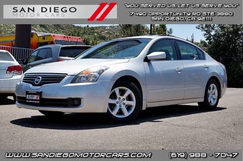 2009 Nissan Altima for sale at San Diego Motor Cars LLC in Spring Valley CA