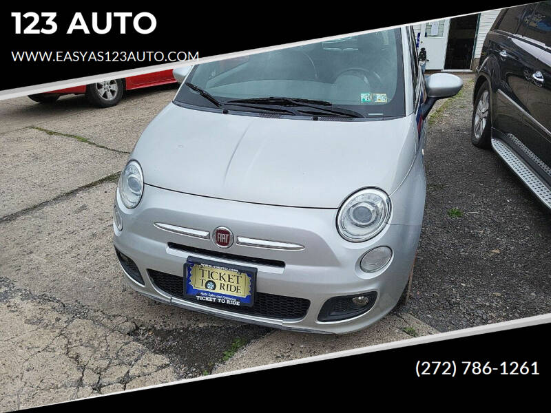 2013 FIAT 500 for sale at 123 AUTO in Kulpmont PA