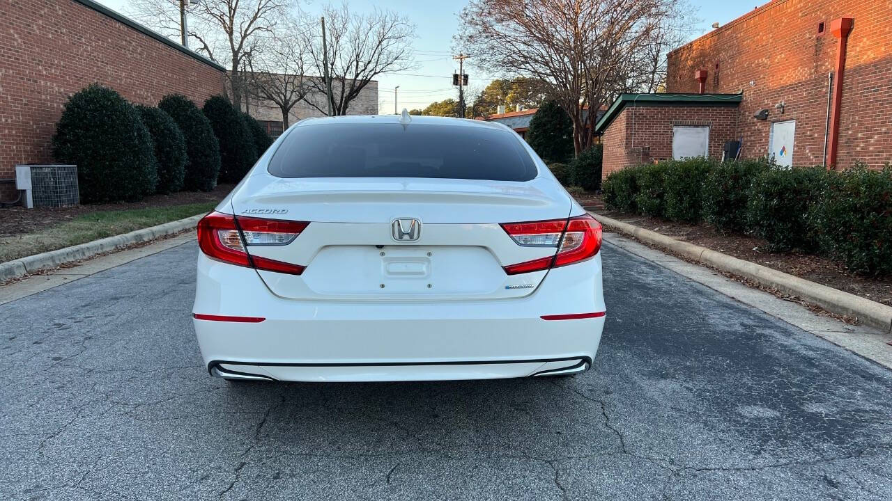 2018 Honda Accord Hybrid for sale at East Auto Sales LLC in Raleigh, NC