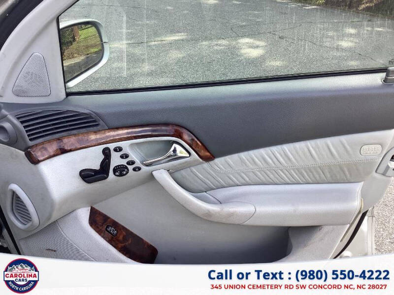 2002 Mercedes-Benz S-Class S 500