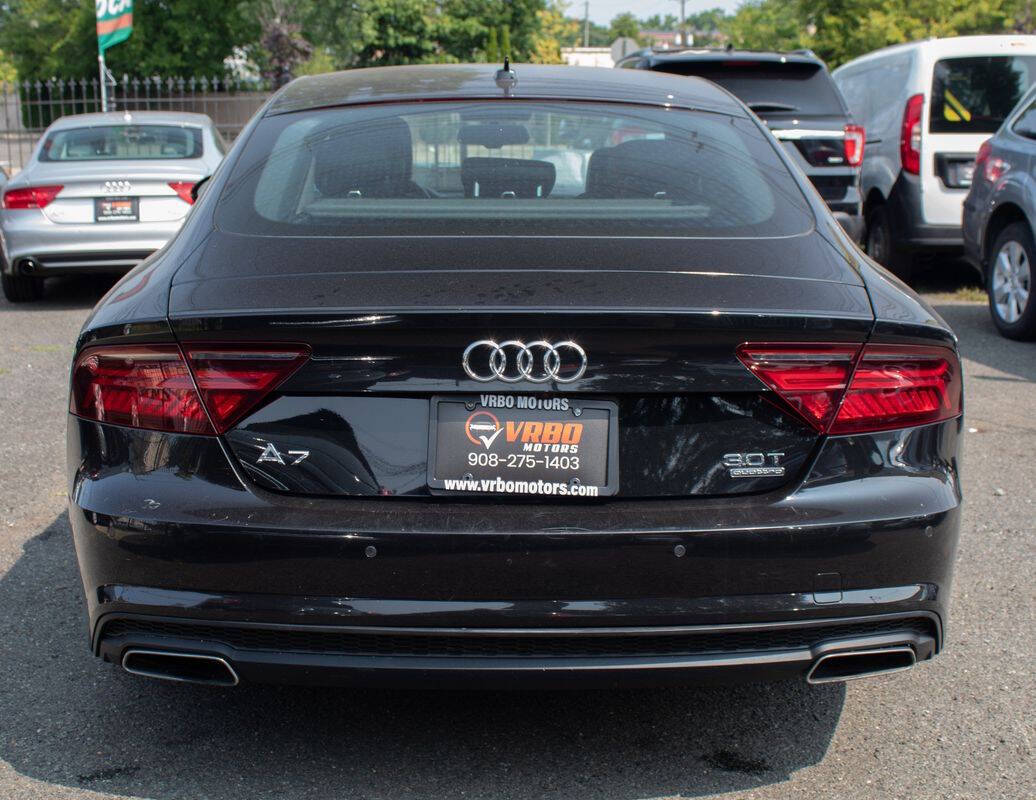 2016 Audi A7 for sale at Vrbo Motors in Linden, NJ