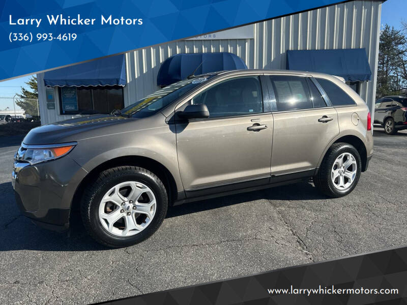 2014 Ford Edge for sale at Larry Whicker Motors in Kernersville NC