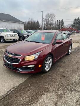 2015 Chevrolet Cruze for sale at Auto Site Inc in Ravenna OH
