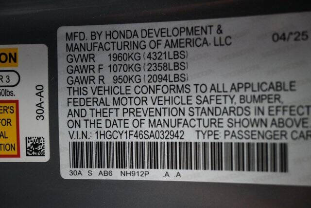 2025 Honda Accord SE