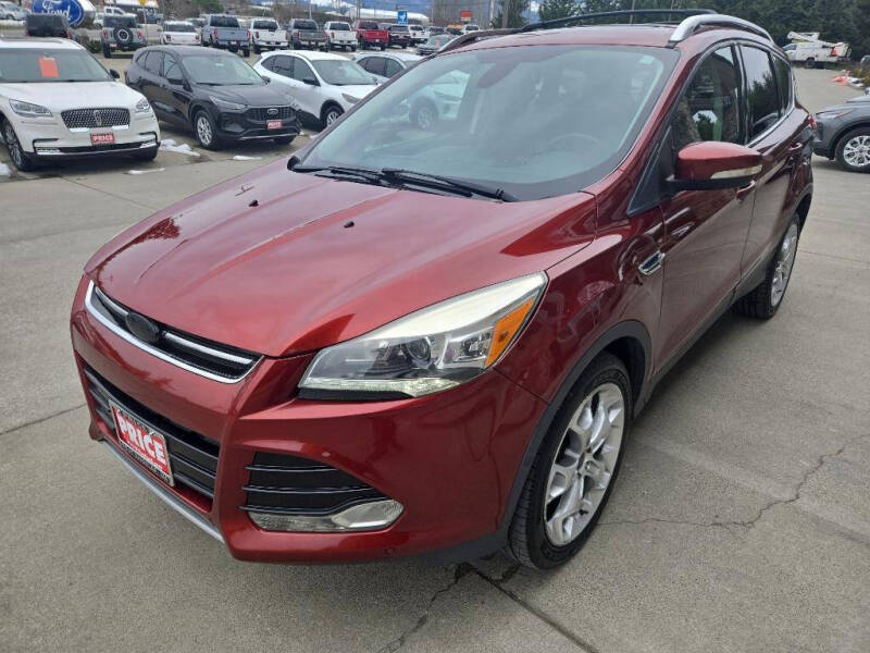 Used 2014 Ford Escape Titanium with VIN 1FMCU9J94EUE57165 for sale in Port Angeles, WA