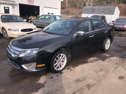2010 Ford Fusion for sale at CENTRAL AUTO SALES LLC in Norwich NY