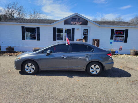 2013 Honda Civic for sale at R & L AUTO SALES in Mattawan MI