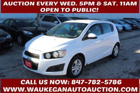 2013 Chevrolet Sonic for sale at Waukegan Auto Auction in Waukegan IL