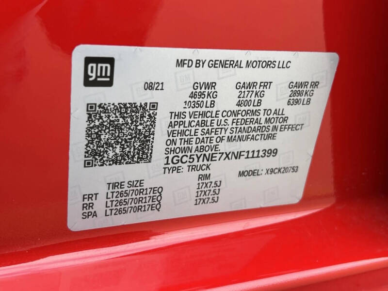 2022 Chevrolet Silverado 2500HD