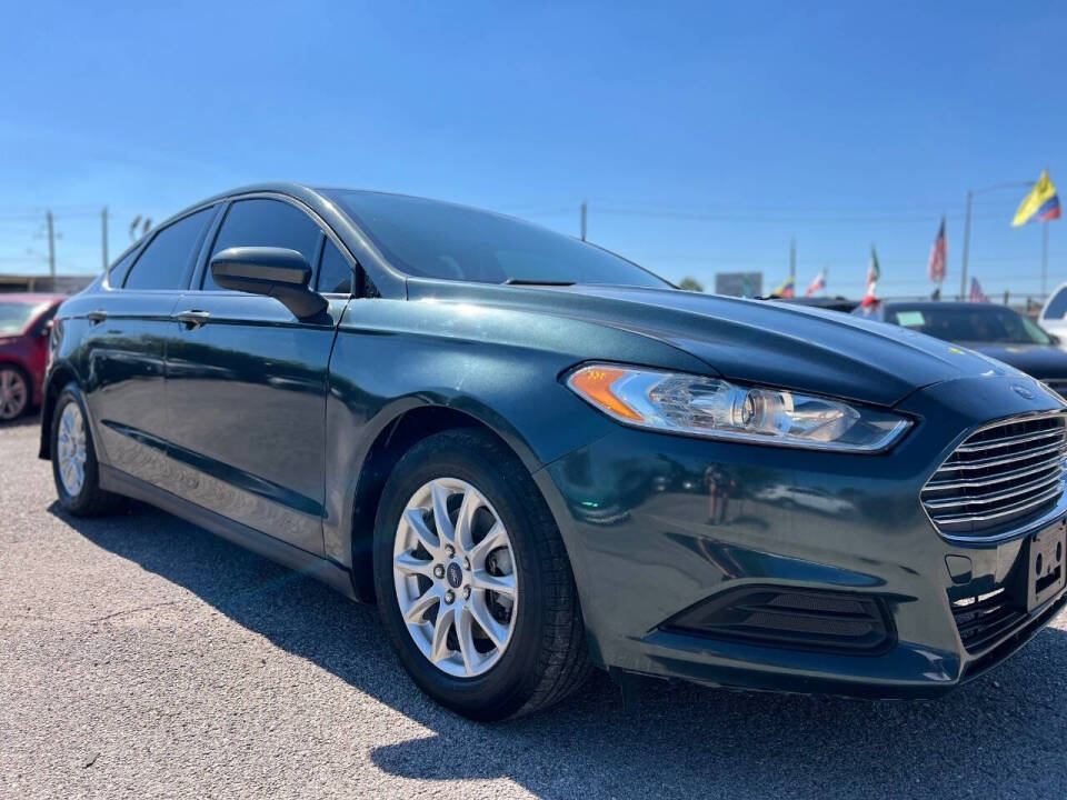 2015 Ford Fusion for sale at J-R Auto Sales LLC in Houston, TX