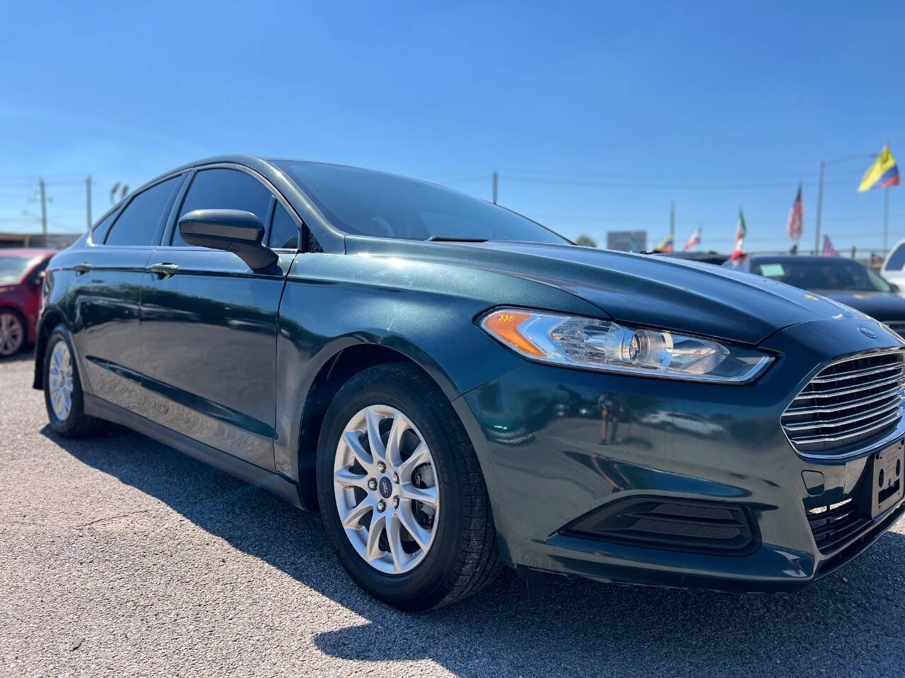 2015 Ford Fusion for sale at J-R Auto Sales LLC in Houston, TX