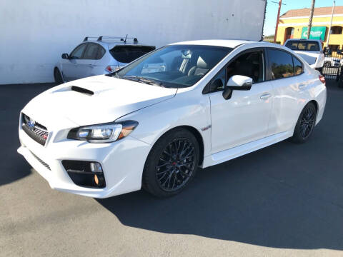 2016 Subaru WRX for sale at Shoppe Auto Plus in Westminster CA