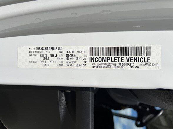 2014 RAM ProMaster 3500 159 WB