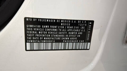 2016 Volkswagen Jetta