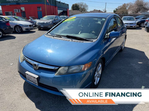 2007 Honda Civic for sale at Freeway Motors Used Cars in Modesto CA