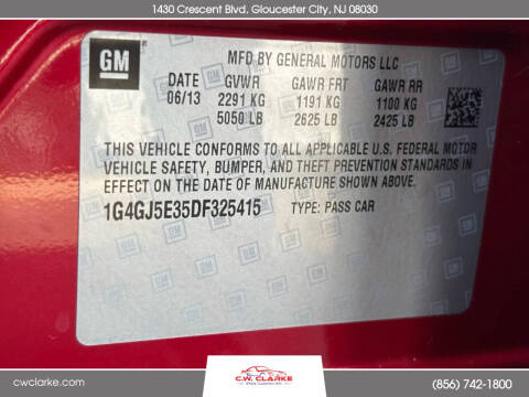 2013 Buick LaCrosse Touring