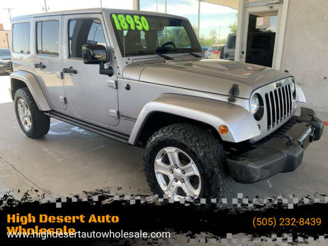 2015 Jeep Wrangler Unlimited