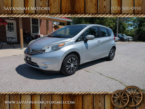 2015 Nissan Versa Note for sale at Savannah Motors in Whiteside MO