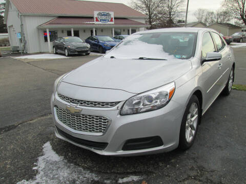 2015 Chevrolet Malibu for sale at Mark Searles Auto Center in The Plains OH