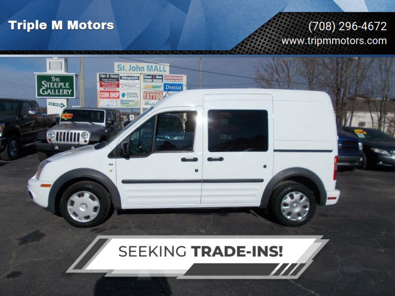 2013 Ford Transit Connect for sale at Triple M Motors in Saint John IN