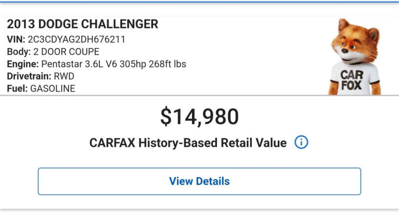 2013 Dodge Challenger SXT